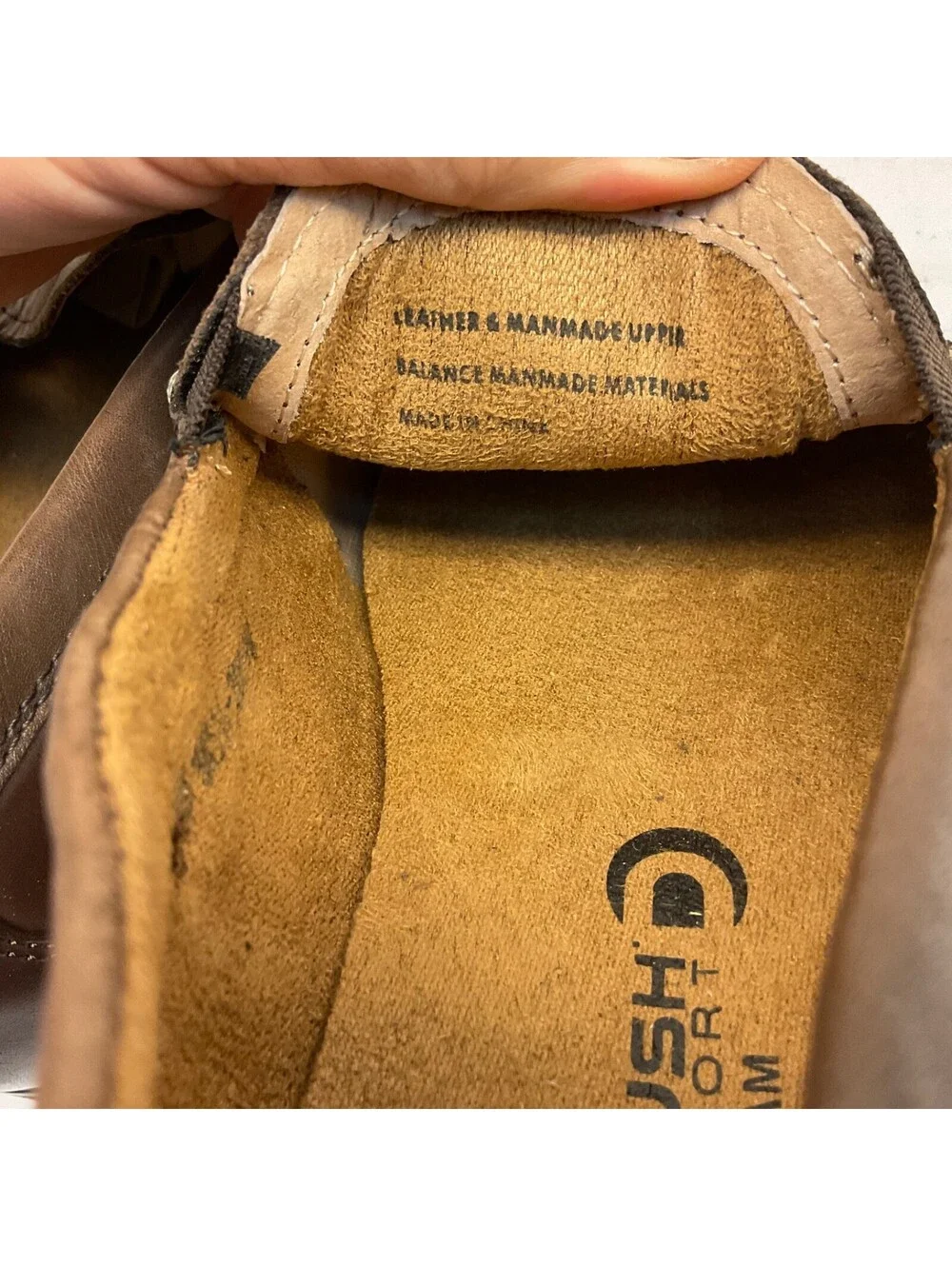 Nunn Bush Men's Glenwood Casual Loafers 84514-200 Brown Leather Size 9W
